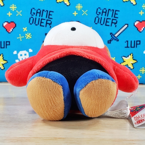 All Star Collection SHY GUY 7" Ultrasoft Nintendo Gaming Plush Toy NWT - Picture 7 of 12